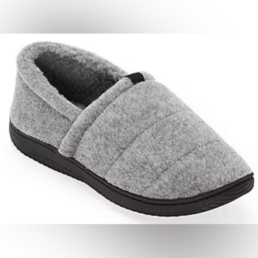 St. John's Bay‎ Suede Scuff Mens Memory Foam Clog Slippers